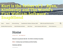 Tablet Screenshot of kurtshafer.com